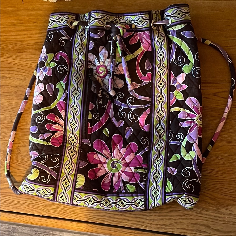 Vera Bradley Floral Patterned Backpack
